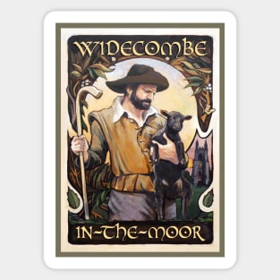 Widecombe in the Moor Sticker